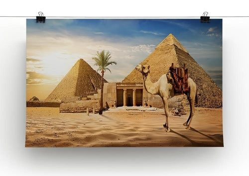 pyramid of Cheops Canvas Print or Poster